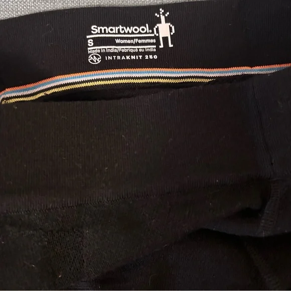 Smartwool Black Base Layer Intraknit - Picture 2 of 5